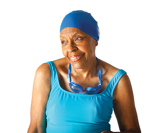 Footer Older Femle Swim